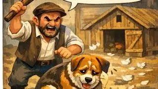 The dog and fox 🦊-: kids story.