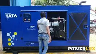 100 kVA TATA Powerlux Silent Genset