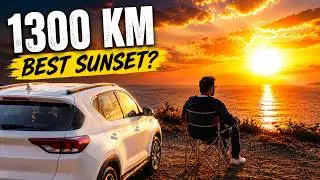 I took my Car for 1300 KM Solo Drive to the Edge of India! 🚗💨 | Harappan Mysteries & Sunset 🌅