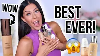 TOP 5 FOUNDATIONS OF 2022! YEARLY BEAUTY FAVORITES!!