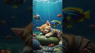 🐾 Poor Little Kitten Rio&rsquo;s Heartwarming Fish Adventure 😭❤️ #kitten #short #viral #hearttouching