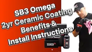 SB3 Coatings Omega - Two Year Ceramic Coating - Demo & Instructions | Serving the Killeen Area
