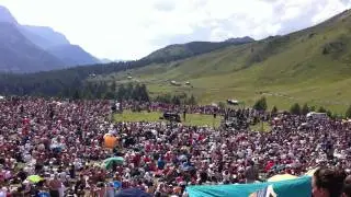 Suoni delle Dolomiti - De Gregori - Val di Fassa (26/08/2011)  - Stelutis Alpinis e La Donna Cannone