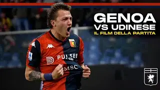 GENOA - UDINESE | Il FILM della PARTITA ⚽️🎥