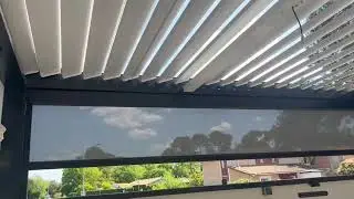 pergola with zip screen