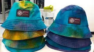 TIE DYE BUCKET HAT