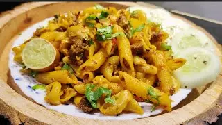 Keema Pasta Spicy And Juicy || How to make keema pasta 