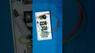 Electric Wiring | Switch Board Connection || #electric #switchboard #electronic #trishnaelectronics