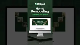 Home Remodelling Website Template for Framer by EffiXpert | DesignToCodes #websitetemplate