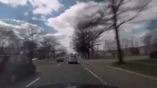 Medford, MA Route 60 west on spring 2015 drive with my pilot