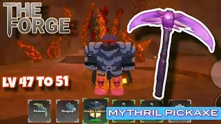 How To Get Mythril Pickaxe in The Forge Roblox..