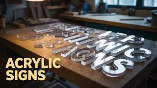 Acrylic LED Letters + Light Box | Custom &ldquo;SUNDAY&rdquo;😵
