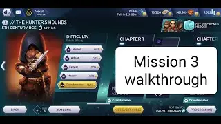The Hunter's Hound event Mission 3 Grandmaster level. Assassin's Creed Rebellion Helix Rift Event