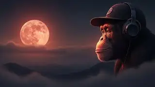 Deep Sleep Music 🌙 1 Hour Psychedelic Calm for Overthinking | Sleepless Monkey