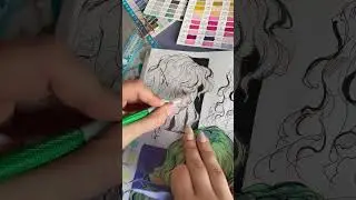 Inking + screentones