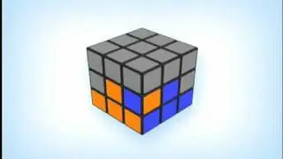 Stage 4:  Solve the Middle Layer of the Rubik's Cube