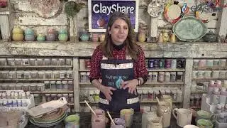 Brushing On Dip And Pour Glazes
