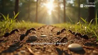🐜 The Ants' Journey&rdquo; 🐜✨ TheAntsJourne #Ants#AntLife #NatureJourney #WildlifeVideo #AnimalDocumentary