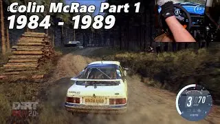 Practise for EA Sports WRC - Dirt Rally 2.0  Colin McRae Career - Chase view