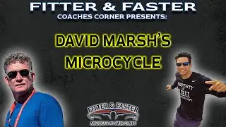 COACHES CORNER CLIPS: David Marsh on Sprint Training Microcycle's & 