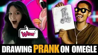 DRAWING PRANK ON OMEGLE 🤣🤣#mrfuntist