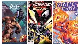 Amazing Spider-Man #88.BEY & Devils Reign #4 Preview, Titans United #6 & Moon Knight#8 Preview Wonde