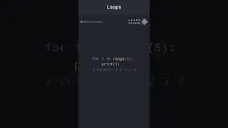 Loops in Python #coding #datastructuresandalgorithmsinpython #programming #python