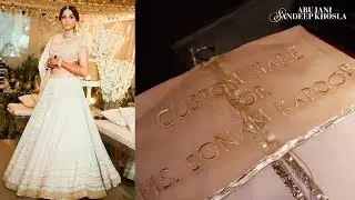 LOVE'S MASTERPIECE.  ABU JANI SANDEEP KHOSLA FOR SONAM KAPOOR.