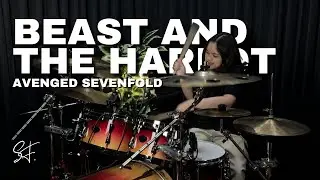 AVENGED SEVENFOLD - BEAST AND THE HARLOT | Drum Cover | Stefanie Floriana