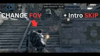 Change FOV + Skip Intro TUTORIAL - Gears of War Reloaded (PC ONLY) read desc.