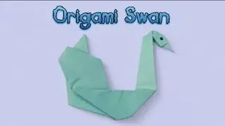 How to make origami swan | easy paper swan | #paperswan #paperbird #birdmaking #diy #origami #craft