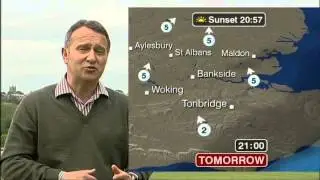 BBC London News titles and weather - 2009