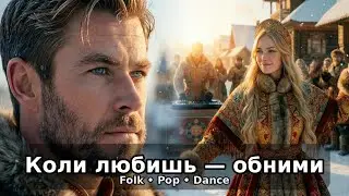 КОЛИ ЛЮБИШЬ — ОБНИМИ | Folk Pop Dance | Русская зима • Деревенский вайб