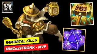 HoN Drunken Master MOCK OF BRILLIANCE with GEOMETER'S BANE - MVP
