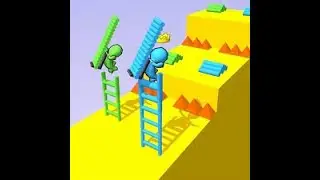 New Satisfying  Mobile  Game Ladder Race Free gameplay All Levels  #gameplay #gaming