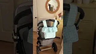 DIY stroller tote 🧸🎀🪡 #sewing #sewingprojects #sewingtutorial #sewingtips #sewinghacks #sew
