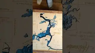 Lake Holcombe 3D map