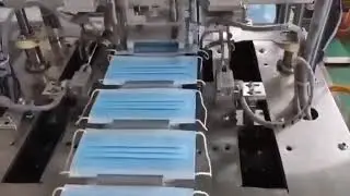 3 layers mask making machine