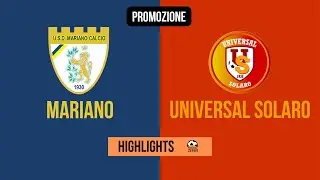 [HIGHLIGHTS] Promozione 29^ Giornata 2022/2023 - Mariano - Universal Solaro
