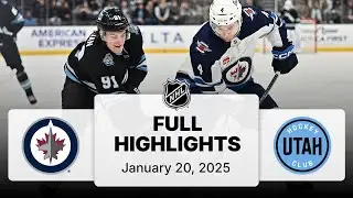 NHL Highlights | Jets vs. Utah Hockey Club - January 20, 2025