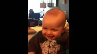 Lila laughing