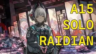 IS6 A15 Solo Raidian Run (Ending 1)【Arknights】