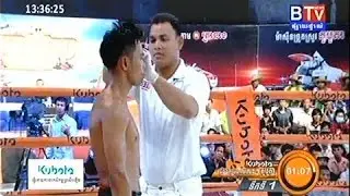 chan sinath ​Vs.Nong TUM [Thai], BTV Boxing,20 March 2016