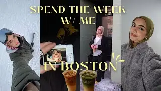 Boston diaries: Skiing, Coffee Dates & Exploring a Museum