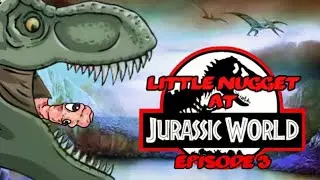 Little Nugget at Jurassic World (Episode 3) with English Subtitle - Adventure Story | Bedtime Story