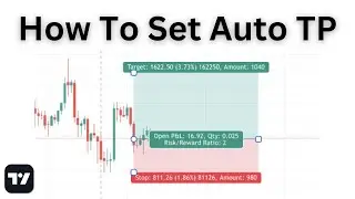 HOW TO SET MULTIPLE/AUTOMATIC TAKE PROFITS ON TRADING VIEW!