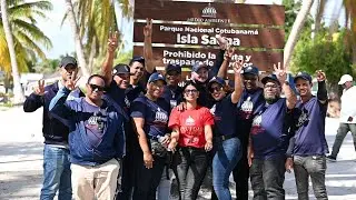 Entrega de Raciones y Enseres en el Parque Nacional Cotubanamá 📍Isla Saona #dasacrd 