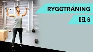 RYGGTR&Auml;NING del 6 - tr&auml;na effektivt med viktskivor