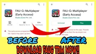 How To Download FAUG TDM Beta? | FAUG TDM Download Kare Easily | FAUG TDM Early Access And Reviews