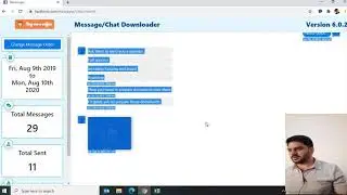 Facebook chat export or convert to excel or pdf file